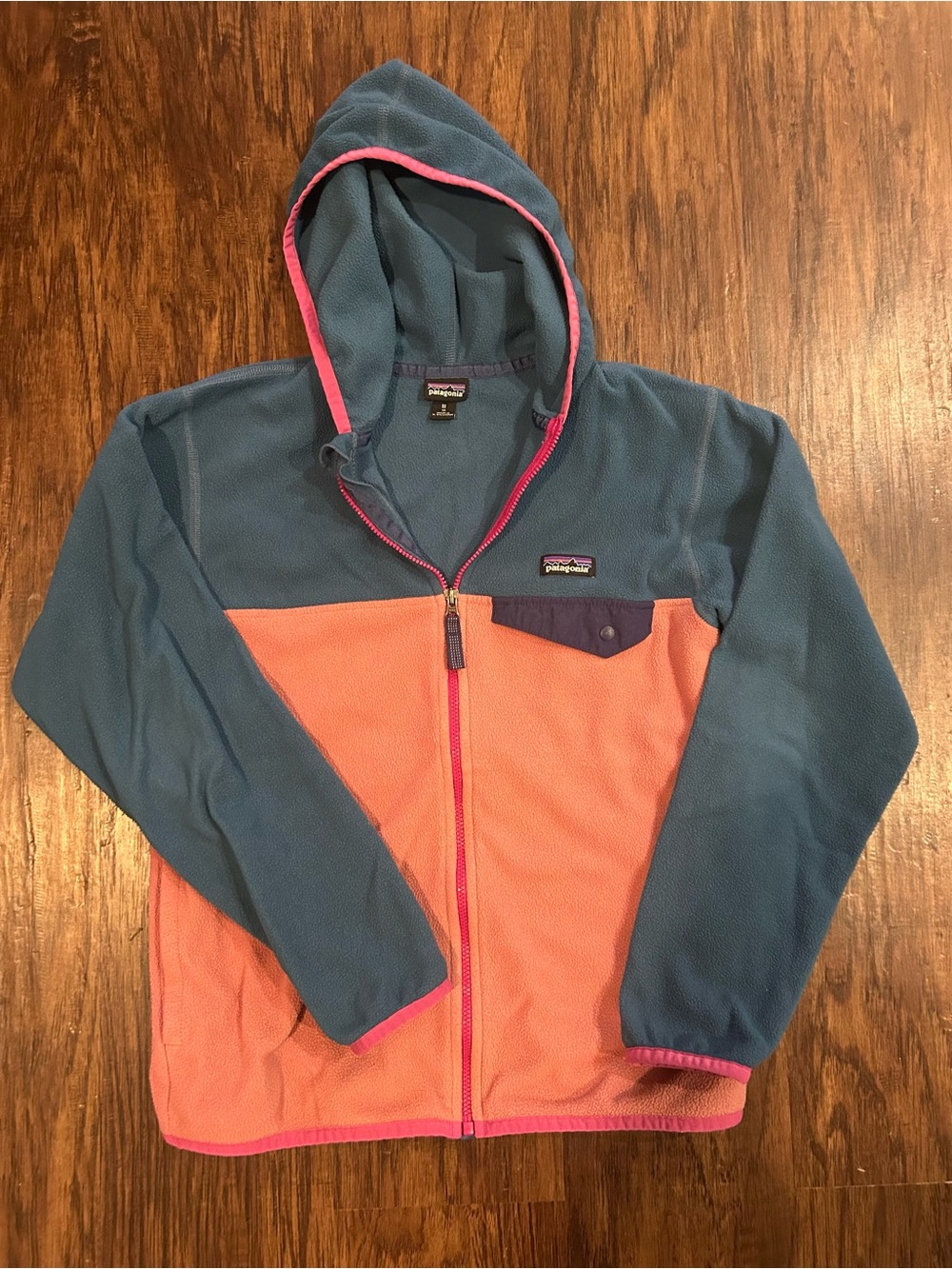 Patagonia Kids' Micro D Snap-T Jacket. Sz: 10